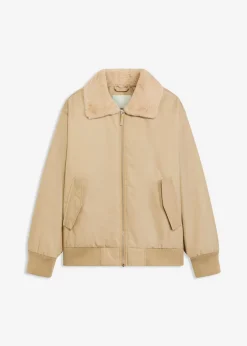 bonprix bonprix Chaqueta acolchada para exteriores Caqui claro Sale