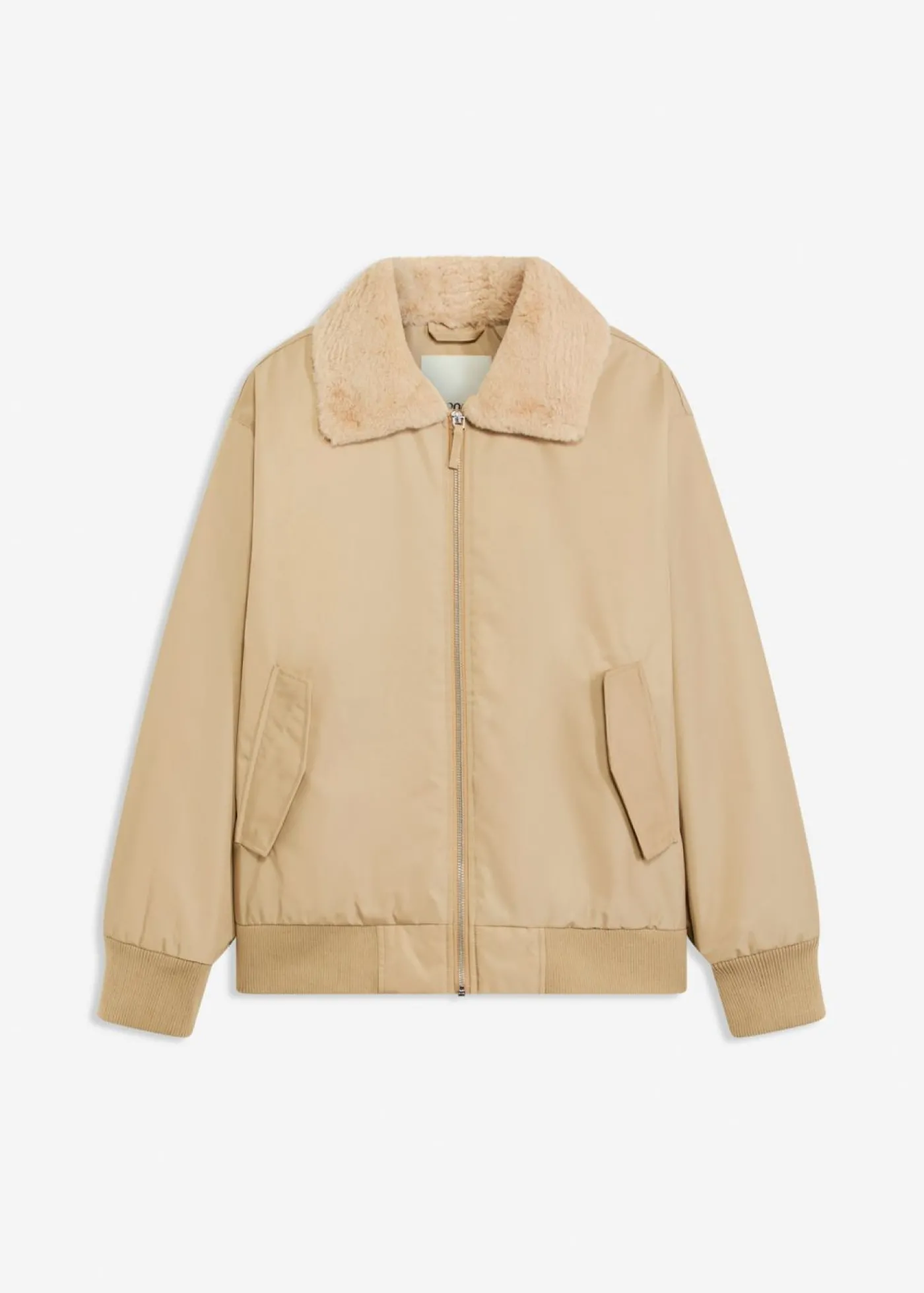 bonprix bonprix Chaqueta acolchada para exteriores Caqui claro Sale