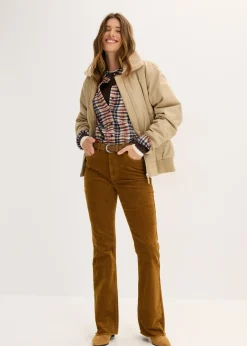 bonprix bonprix Chaqueta acolchada para exteriores Caqui claro Sale