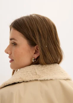 bonprix bonprix Chaqueta acolchada para exteriores Caqui claro Sale