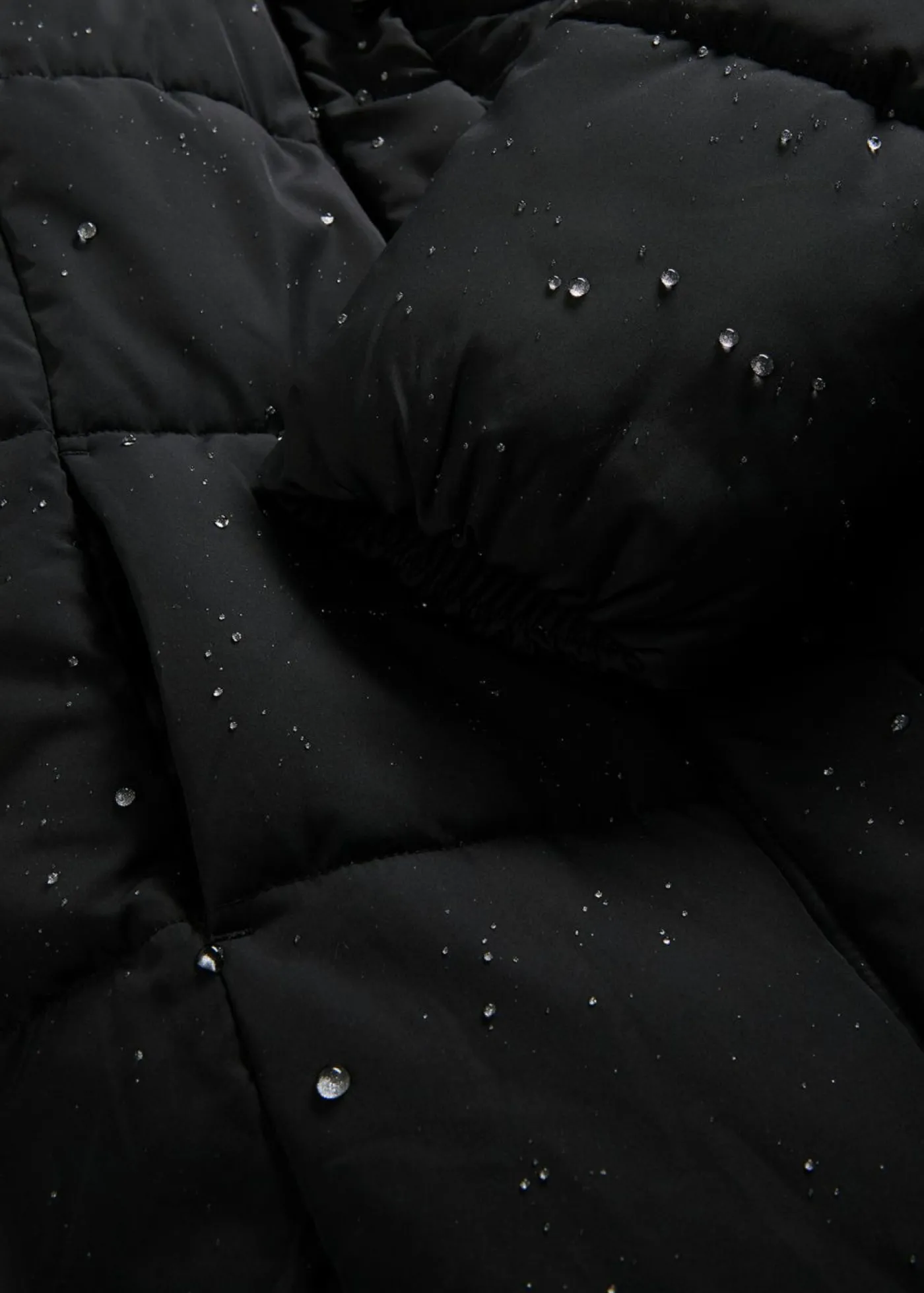 bonprix bonprix Chaqueta acolchada premamá 3 en 1 repelente al agua con inserto para porteo Negro Best