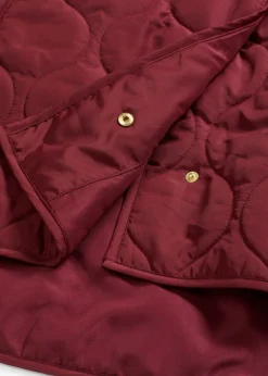 bonprix bonprix Chaqueta acolchada ultraligera con corte holgado mora oscuro Clearance
