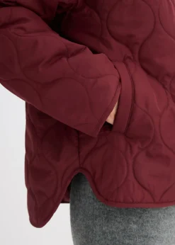 bonprix bonprix Chaqueta acolchada ultraligera con corte holgado mora oscuro Clearance