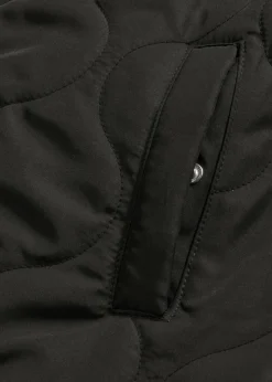 bonprix bonprix Chaqueta acolchada ultraligera Negro Sale