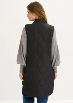 bonprix bonprix Chaqueta acolchada ultraligera Negro Sale