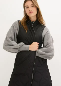 bonprix bonprix Chaqueta acolchada ultraligera Negro Sale