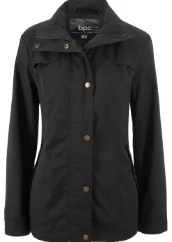 bonprix bonprix Chaqueta con cuello alto Negro