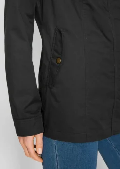 bonprix bonprix Chaqueta con cuello alto Negro