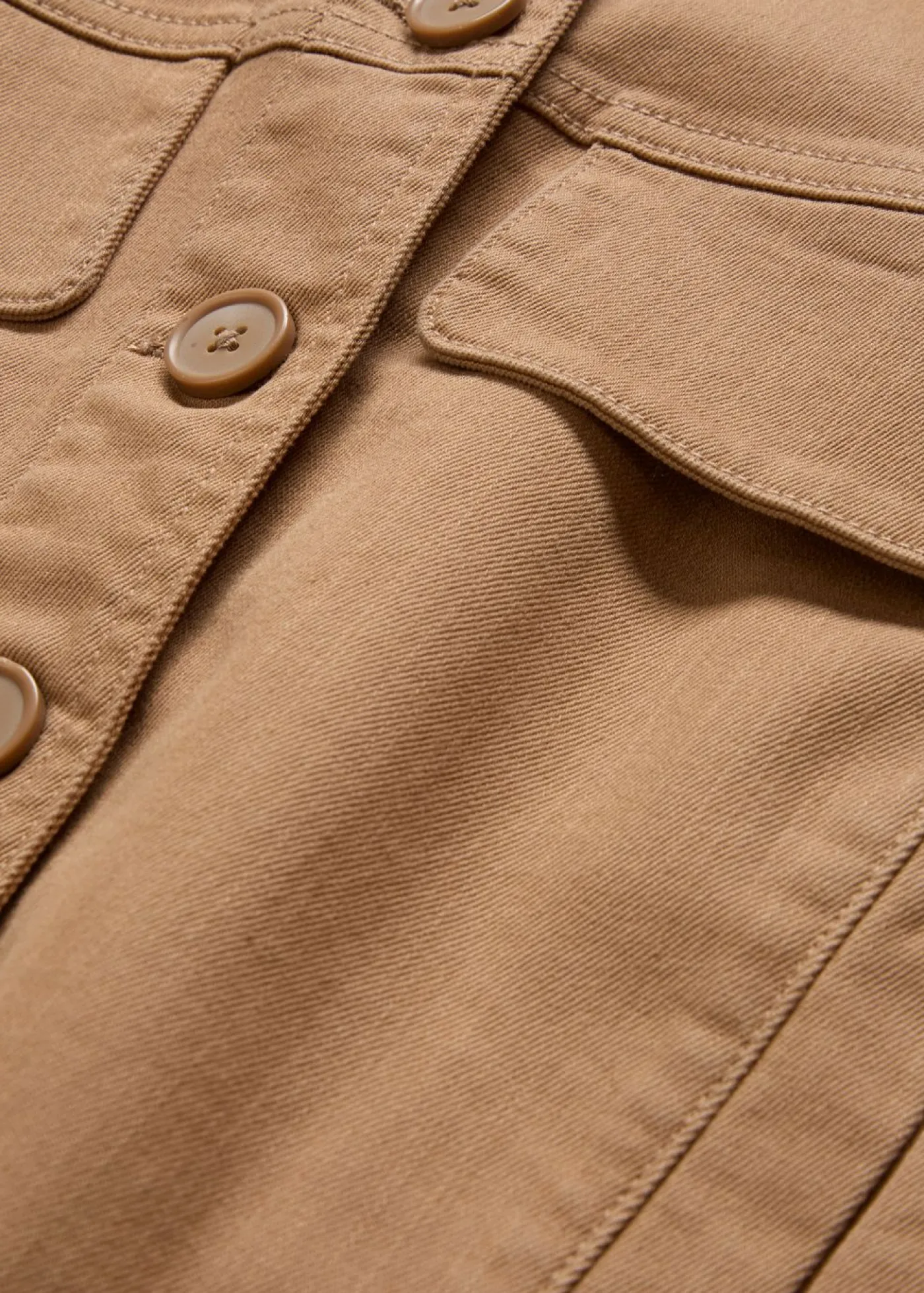 bonprix bonprix Chaqueta corta de sarga Camel New