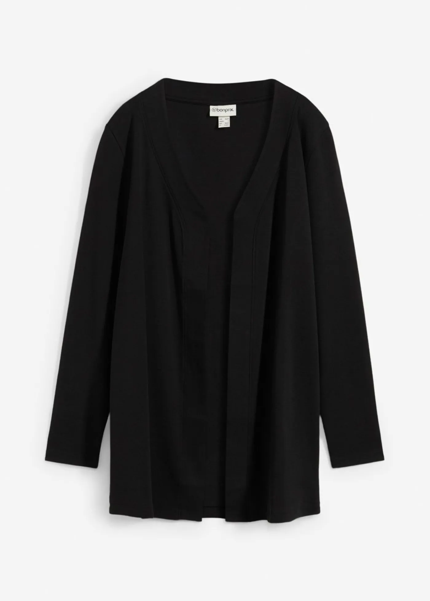 bonprix bonprix Chaqueta de algodón orgánico puro Negro Hot