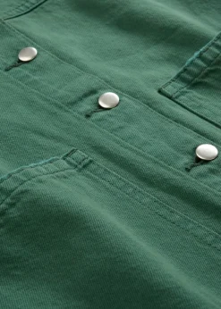 bonprix bonprix Chaqueta de algodón puro verde sombra New