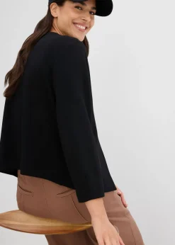 bonprix bonprix Chaqueta de chándal Negro Clearance