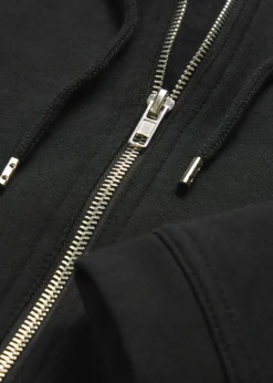 bonprix bonprix Chaqueta de chándal larga con bolsillos con cremallera Negro New