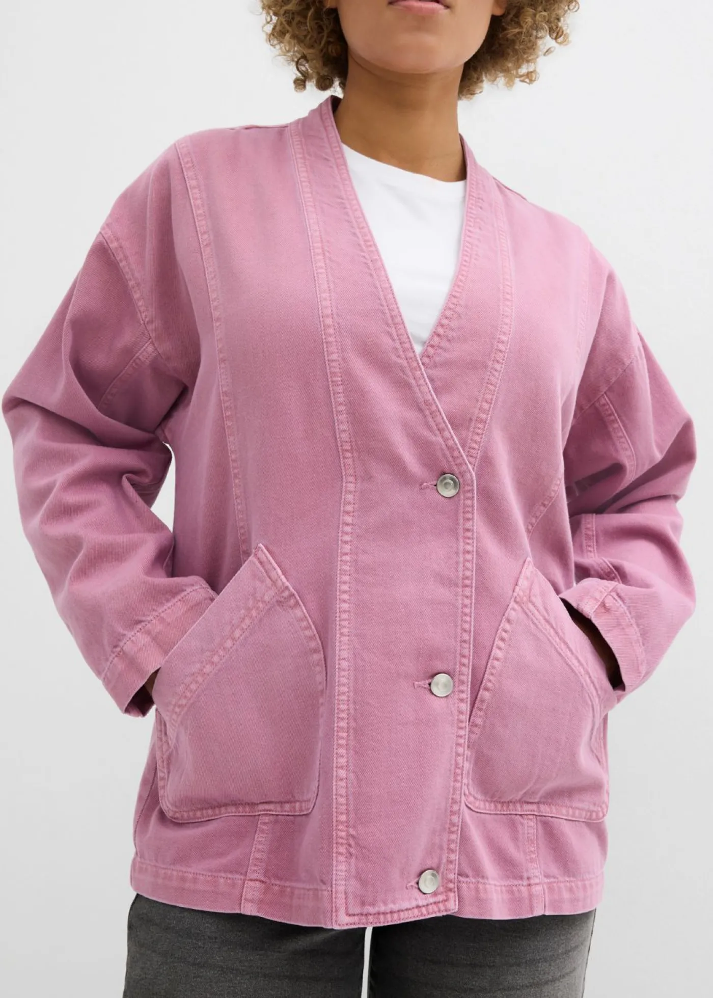 bonprix bonprix Chaqueta de entretiempo Malva New
