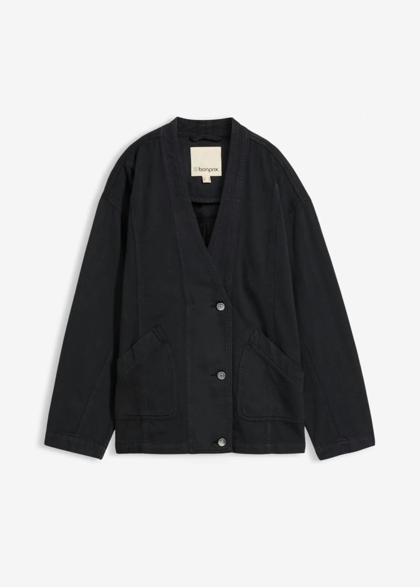 bonprix bonprix Chaqueta de entretiempo Negro Online