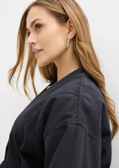 bonprix bonprix Chaqueta de entretiempo Negro Online