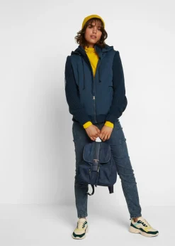 bonprix bonprix Chaqueta de entretiempo Azul marino New