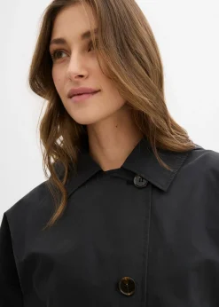 bonprix bonprix Chaqueta de entretiempo oversize Negro Sale