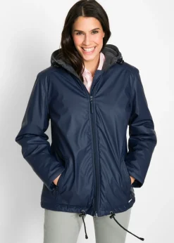 bonprix bonprix Chaqueta de invierno ligeramente acolchada Azul marino Discount