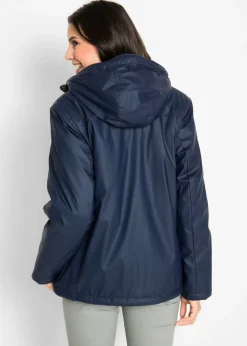 bonprix bonprix Chaqueta de invierno ligeramente acolchada Azul marino Discount