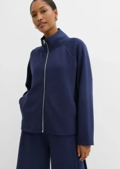 bonprix bonprix Chaqueta de mezcla de modal Azul marino Sale