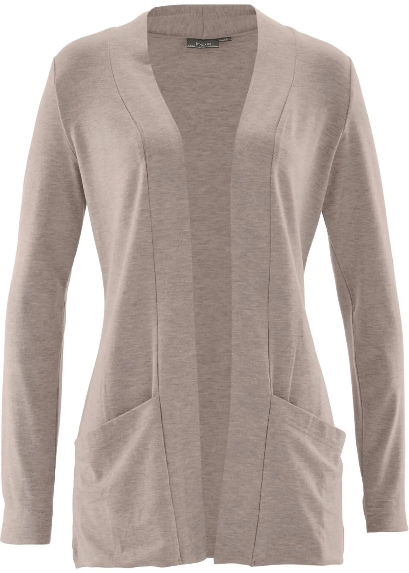 bonprix bonprix Chaqueta de mezcla de viscosa suave Piedra Outlet