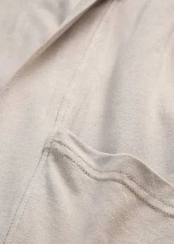 bonprix bonprix Chaqueta de mezcla de viscosa suave Piedra Outlet
