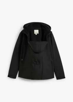 bonprix bonprix Chaqueta de porteo 2 en 1 para hombre con inserto de porteo Negro New