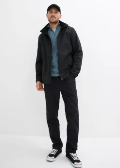 bonprix bonprix Chaqueta de porteo 2 en 1 para hombre con inserto de porteo Negro New