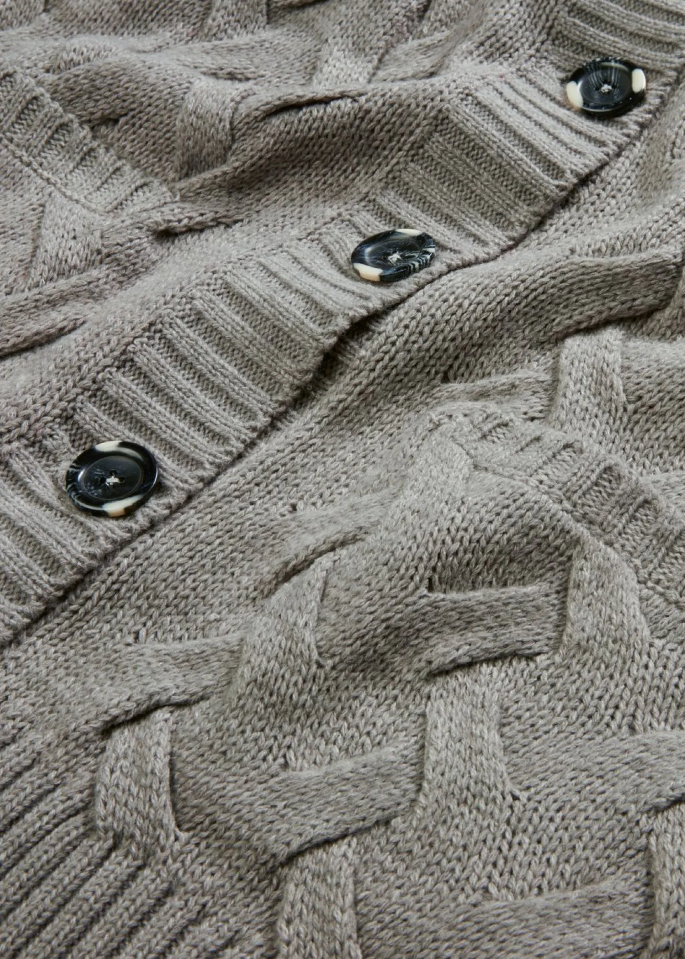 bonprix bonprix Chaqueta de punto gris moteado Best