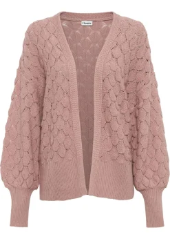 bonprix bonprix Chaqueta de punto ajour palisandro Online