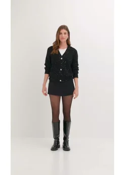 bonprix bonprix Chaqueta de punto ajour Negro New