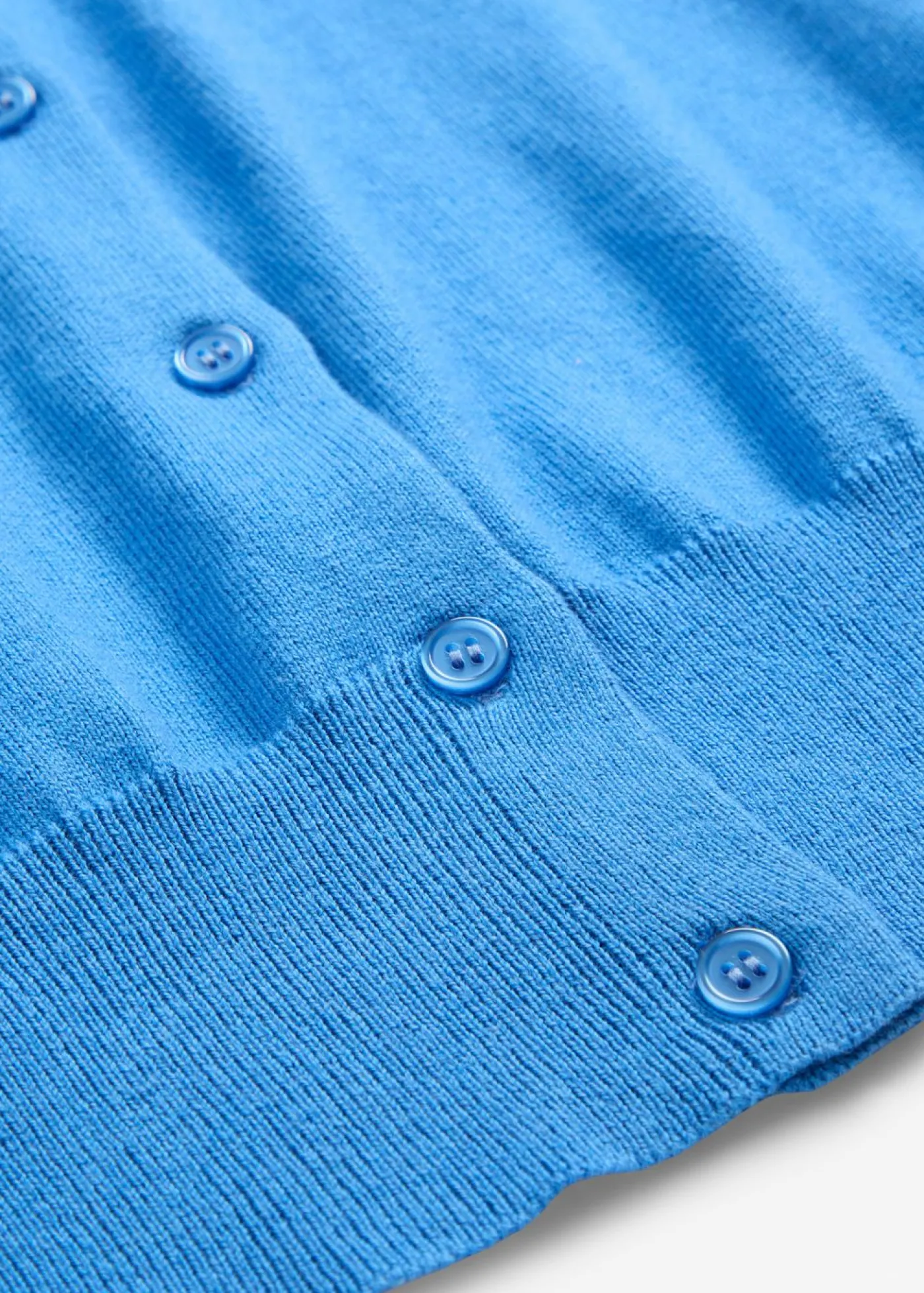 bonprix bonprix Chaqueta de punto con contenido de seda azul glaciar Discount