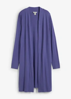 bonprix bonprix Chaqueta de punto de suave mezcla de viscosa azul pacífico oscuro Best