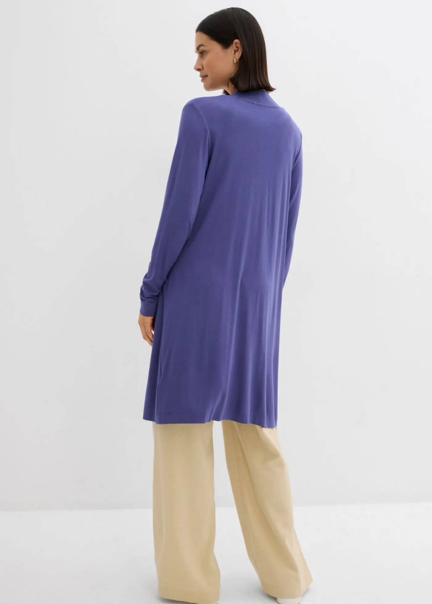 bonprix bonprix Chaqueta de punto de suave mezcla de viscosa azul pacífico oscuro Best