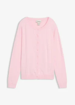 bonprix bonprix Chaqueta de punto fino rosa cristal Hot