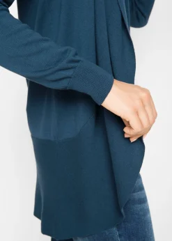 bonprix bonprix Chaqueta de punto fino Azul oscuro Clearance