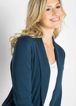 bonprix bonprix Chaqueta de punto fino Azul oscuro Clearance