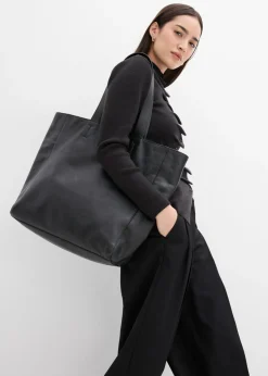 bonprix bonprix Chaqueta de punto fino de mezcla de viscosa suave Antracita jaspeado Outlet