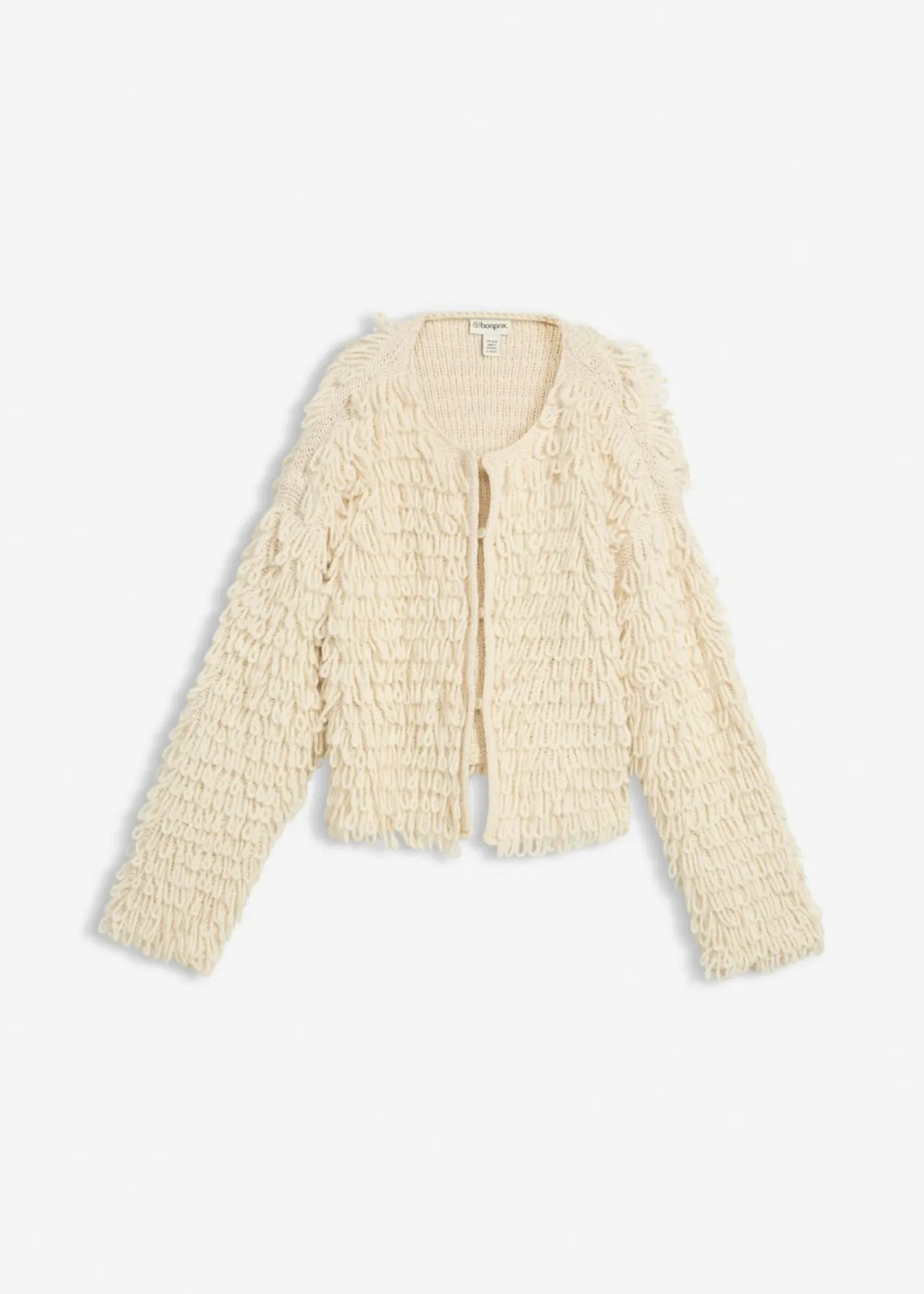bonprix bonprix Chaqueta de punto grueso Crudo Outlet