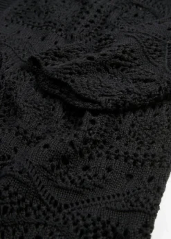 bonprix bonprix Chaqueta de punto larga Negro New