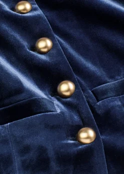 bonprix bonprix Chaqueta de terciopelo Azul marino Best