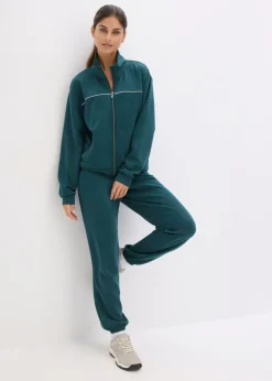 bonprix bonprix Chaqueta deportiva ultrasuave con modal Verde petróleo Best