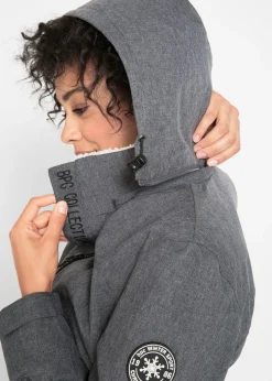bonprix bonprix Chaqueta funcional con forro polar pizarra moteado Hot