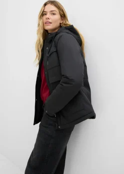 bonprix bonprix Chaqueta funcional impermeable Negro New