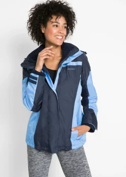 bonprix bonprix Chaqueta funcional impermeable azul marino/azul provenzal