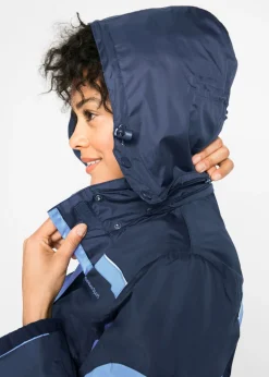 bonprix bonprix Chaqueta funcional impermeable azul marino/azul provenzal