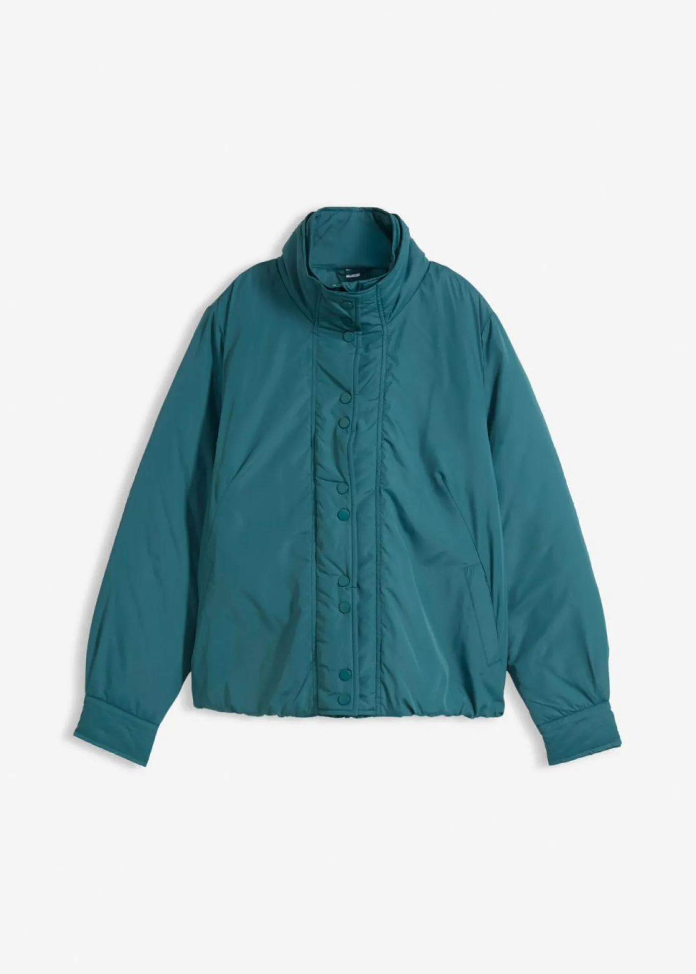 bonprix bonprix Chaqueta funcional impermeable con aspecto 2 en 1 verde pimiento Discount