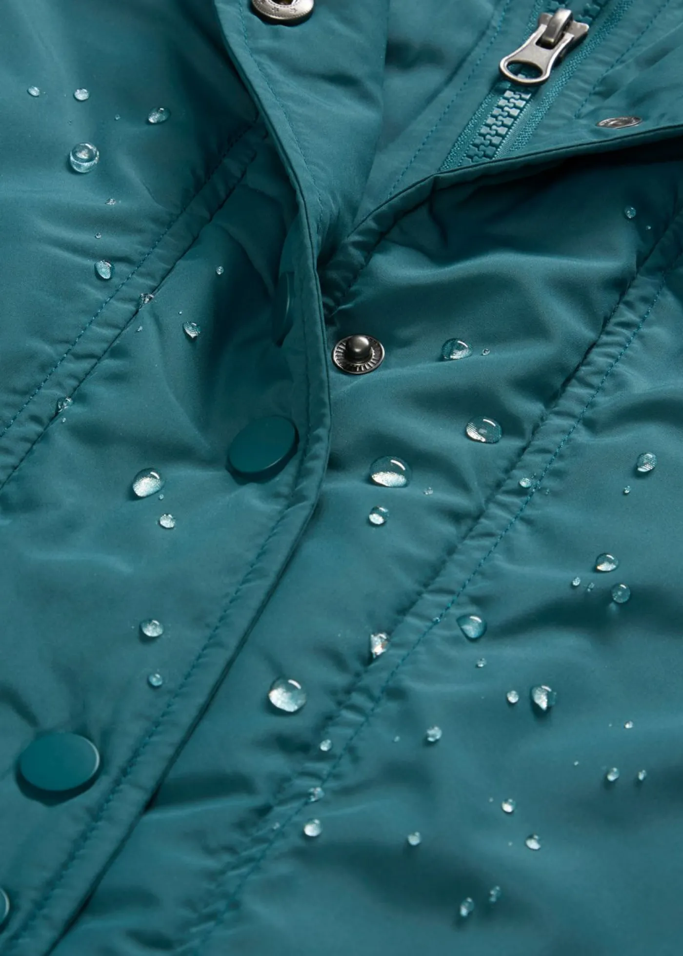 bonprix bonprix Chaqueta funcional impermeable con aspecto 2 en 1 verde pimiento Discount