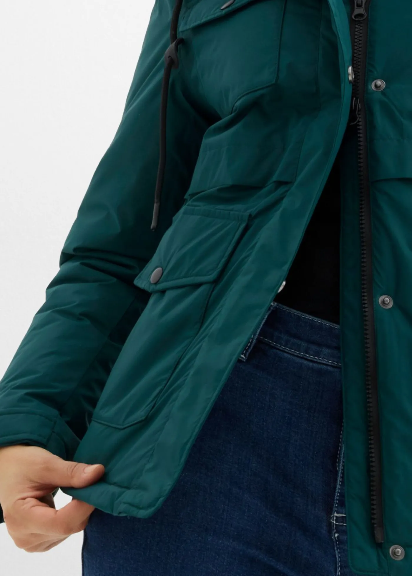 bonprix bonprix Chaqueta funcional impermeable Verde intenso